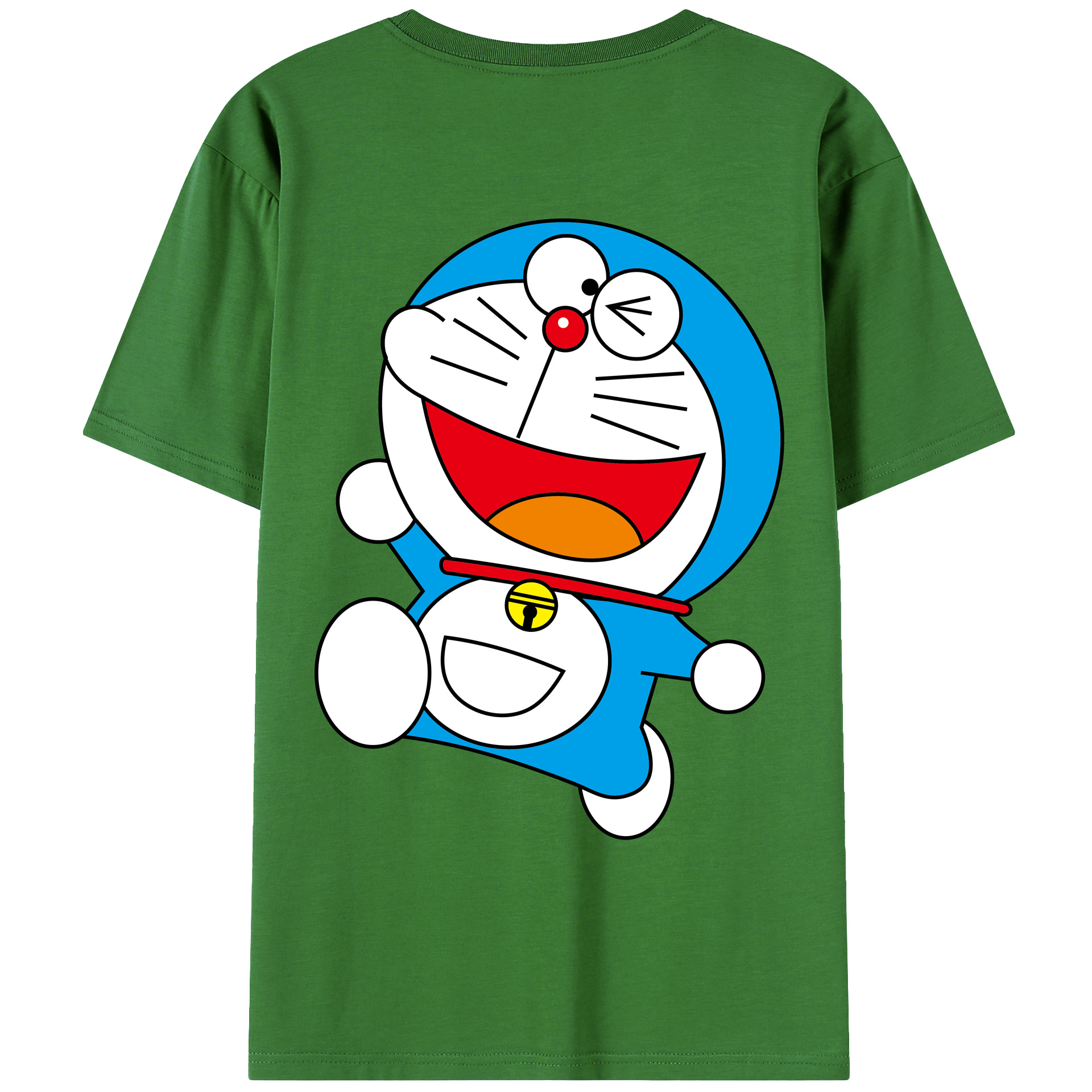 （画像用） ドラえもん Doraemon レディース半袖Tシャツ(バックプリント)